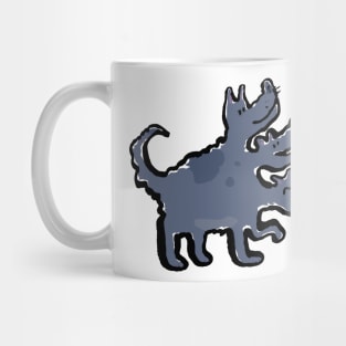 Kerberos, the triple-headed hound of hades Mug